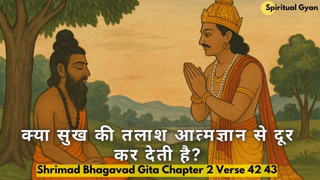 क्या सुख की तलाश आत्मज्ञान से दूर कर देती है?