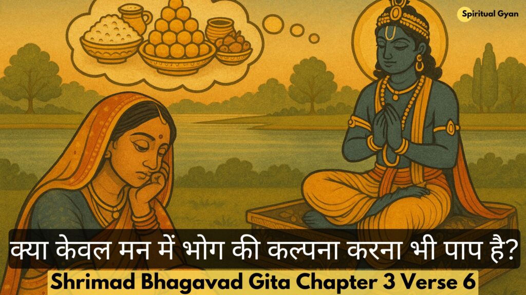 क्या केवल मन में भोग की कल्पना करना भी पाप है?