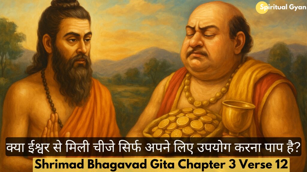क्या ईश्वर से मिली चीज़ें सिर्फ अपने लिए उपयोग करना पाप है?