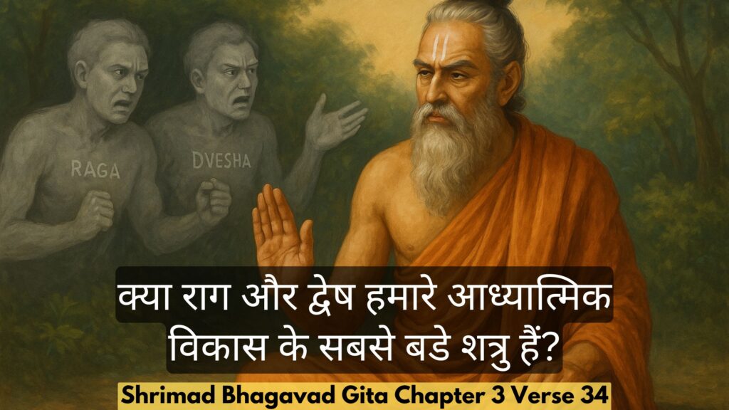 क्या राग और द्वेष हमारे आध्यात्मिक विकास के सबसे बड़े शत्रु हैं?