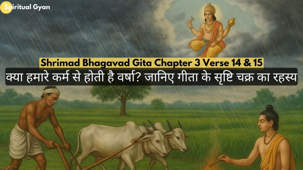 क्या हमारे कर्म से होती है वर्षा? जानिए गीता के सृष्टि चक्र का रहस्य