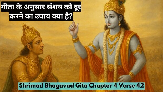 Bhagavad Gita Chapter 4 Verse 42