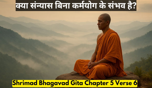 Bhagavad Gita Chapter 5 Verse 6