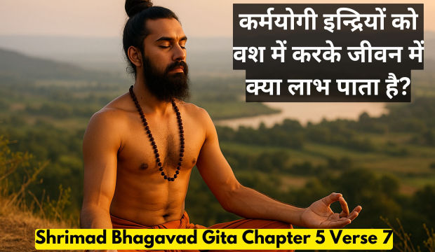 Bhagavad Gita Chapter 5 Verse 7
