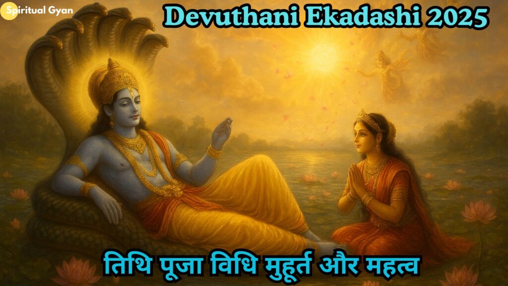 Devuthani Ekadashi 2025 : तिथि पूजा विधि मुहूर्त और महत्व