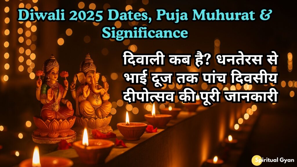 Diwali 2025: दिवाली कब है? धनतेरस से भाई दूज तक पांच दिवसीय दीपोत्सव की पूरी जानकारी
