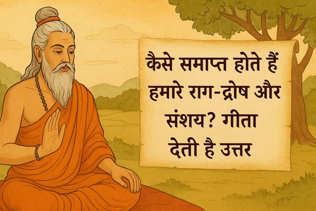 कैसे समाप्त होते हैं हमारे राग-द्वेष और संशय? गीता देती है उत्तर