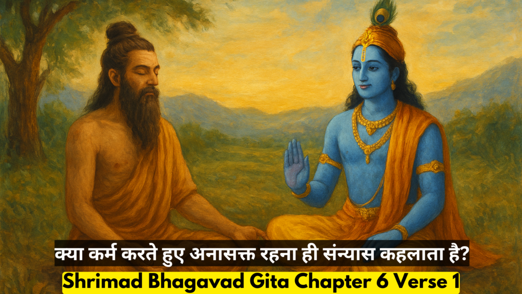 क्या कर्म करते हुए अनासक्त रहना ही संन्यास कहलाता है?