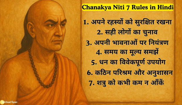 Chanakya Niti 7 Rules