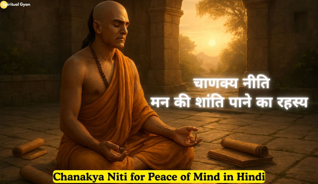Chanakya Niti for peace of mind