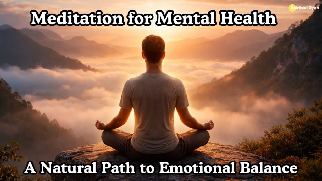 Meditation for Mental Health: A Natural Path to Emotional Balance