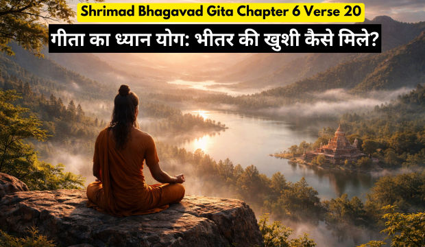 Bhagavad Gita Chapter 6 Verse 20