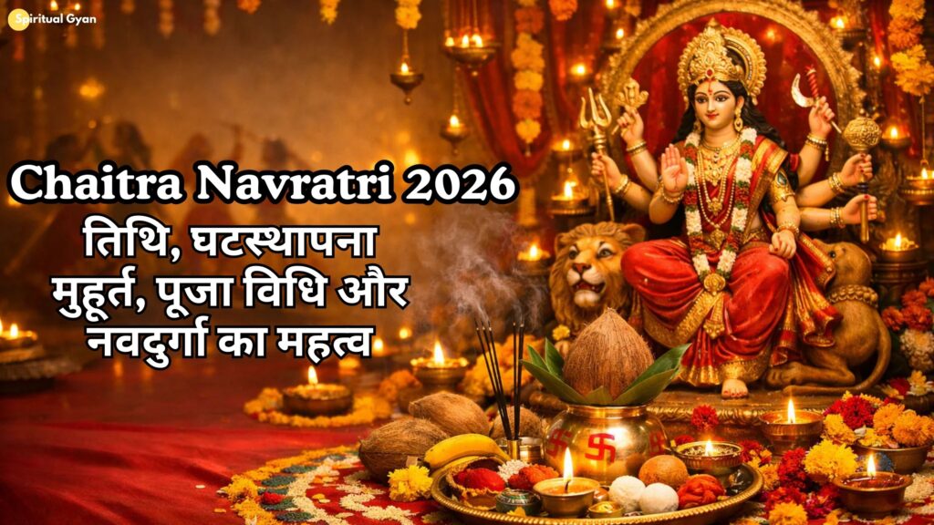 Chaitra Navratri 2026: तिथि घटस्थापना मुहूर्त पूजा विधि और नवदुर्गा का महत्व