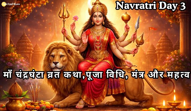 Chaitra Navratri Day 3 माँ चंद्रघंटा