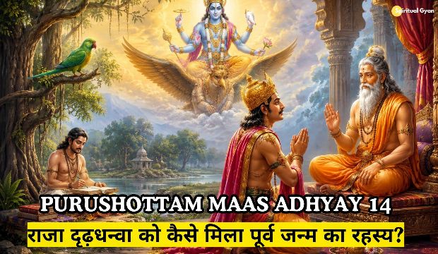 Purushottam Maas Adhyay 14 katha in hindi