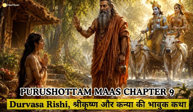 Purushottam Maas Katha Adhyay 9 in hindi