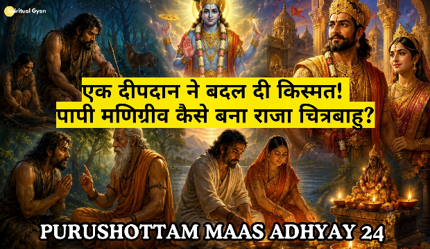 Purushottam Maas Adhyay 24 katha in hindi