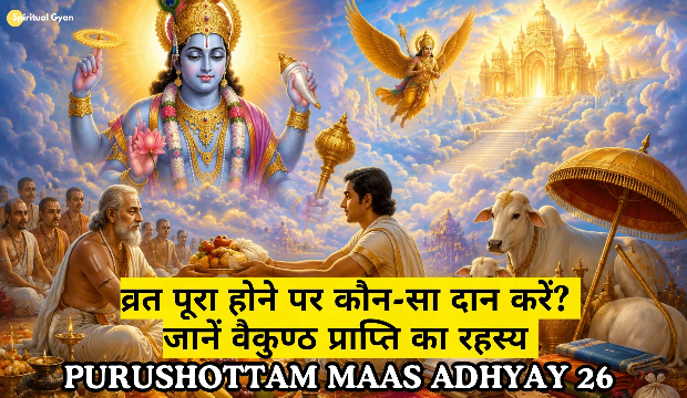 Purushottam Maas Adhyay 26 katha in hindi