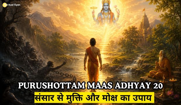 Purushottam Maas Aindidhyay 20 katha in hindi