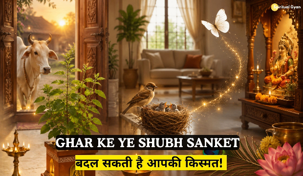 Ghar Ke Ye Shubh Sanket बदल सकती है आपकी किस्मत Astrology in hindi