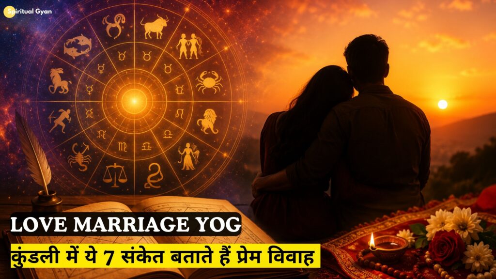 कुंडली में ये 7 संकेत बताते हैं प्रेम विवाह 