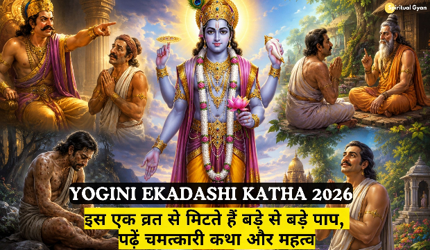Yogini Ekadashi Vrat Katha 2026 in hindi