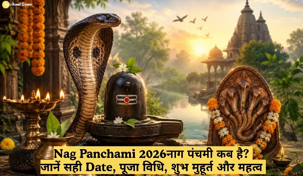 नाग पंचमी कब है? जानें 17 अगस्त की सही तिथि, पूजा विधि, शुभ मुहूर्त, व्रत कथा और नाग पंचमी का धार्मिक महत्व।