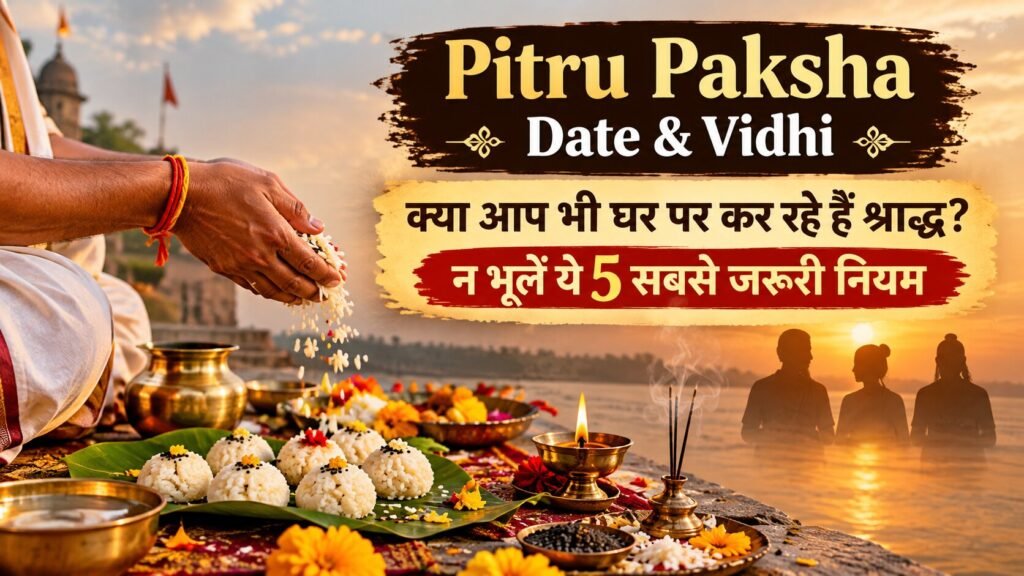 Pitru Paksha Date & Vidhi