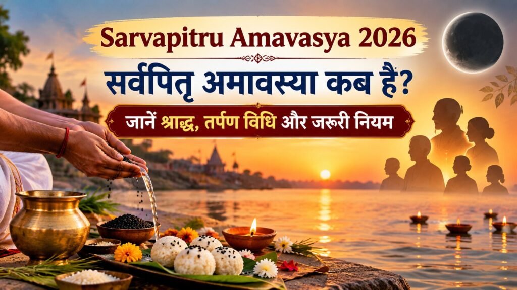 Sarvapitru Amavasya 2026